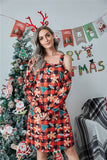 Asymmetrical Neck Long Sleeve Dress DJPT