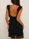 Scoop Neck Tank and Skirt Set DJPT