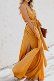Tie Waist Maxi Dress DJPT