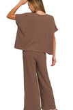 Cotton Slub Top & Pants Set DJPT
