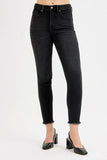 Full Size Tummy Control High Rise Adjustable Waist Skinny Jeans Plus Size DJPT
