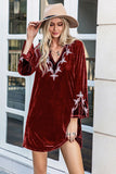 Long Sleeve Mini Dress DJPT