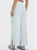 Slit Wide Leg Active Pants DJPT