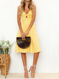 Smocked Sweetheart Neck Cami Dress DJPT