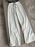 Sleeve Top and Wide Leg Pants Set DJPT