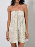 Neck Tube Mini Dress DJPT
