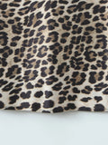 Print Satin Maxi Dress DJPT