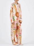 Button Up Top and Pants Set DJPT