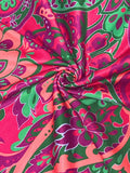 Print Ruffle Sleeve Mini Dress DJPT