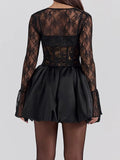 Neck Lace Dress and Cover Up Set DJPT