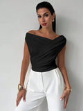 Ruched Short Sleeve Top DJPT