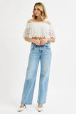 Full Size Low Rise Ankle Boyfriend Distressed Jeans Plus Size DJPT