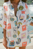 Button Up Shirt and Skirt Set DJPT