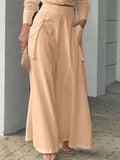 Size Long Sleeve Top and Pants Set Plus Size DJPT