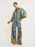 Button Up Shirt and Pants Set DJPT