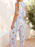 Stripe Tank and Pants Set DJPT