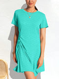 Short Sleeve Mini Tee Dress DJPT