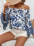Floral Print Blouse DJPT
