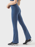 Zipper Detail High Waist Active Pants DJPT
