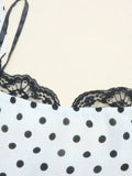 Dot Sweetheart Neckline Maxi Dress DJPT