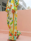 Tie Back Shirt and Pants Set DJPT