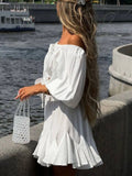 Crop Top and Ruffle Skirt Two-Piece Set DJPT
