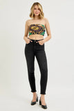 Full Size Tummy Control High Rise Adjustable Waist Skinny Jeans Plus Size DJPT