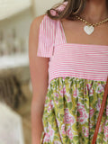 Tie Shoulder Mini Cami Dress DJPT