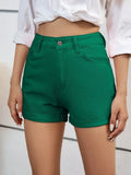 Waist Denim Shorts DJPT