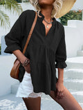 Flounce Sleeve Blouse DJPT