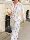 Long Sleeve Shirt and Pants Set DJPT