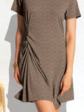 Short Sleeve Mini Tee Dress DJPT