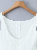 Detail Sleeveless Mini Dress DJPT