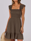Hem Smocked Cami Dress DJPT