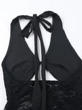 Halter Neck Mini Dress DJPT