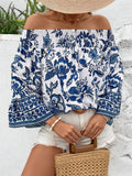 Floral Print Blouse DJPT